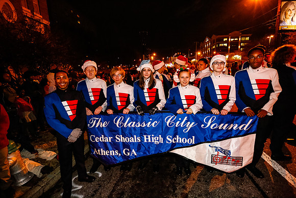 Athens Downtown Parade of Lights 2014