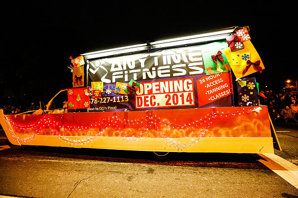 Athens Downtown Parade of Lights 2014