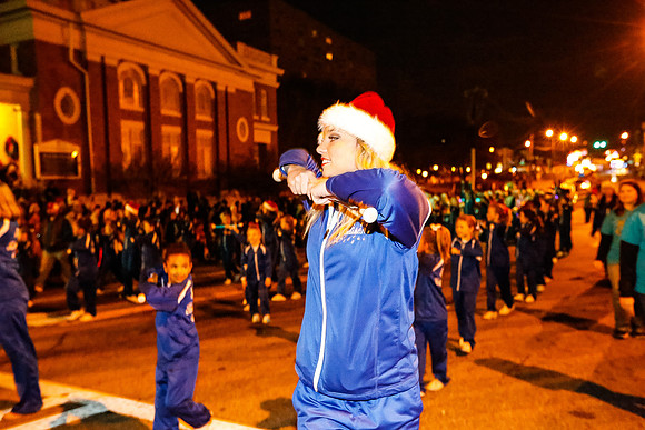 Athens Downtown Parade of Lights 2014