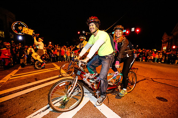 Athens Downtown Parade of Lights 2014