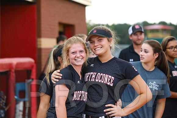 North Oconee Softball Senior Night