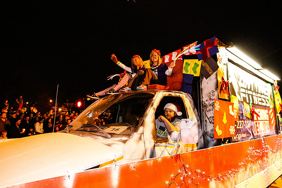 Athens Downtown Parade of Lights 2014