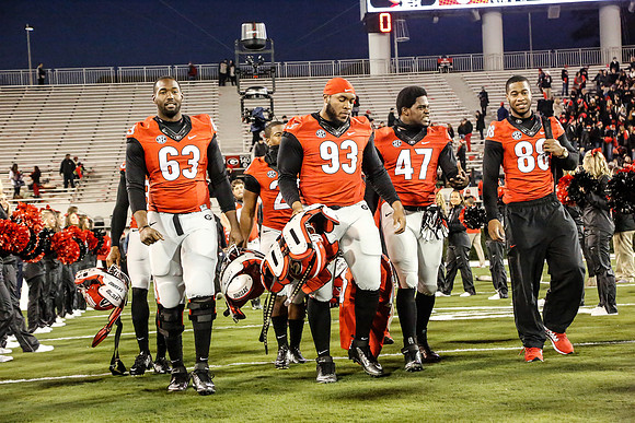 Georgia vs Auburn 2014
