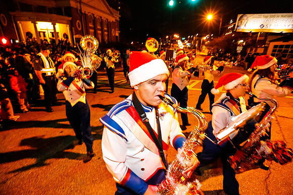 Athens Downtown Parade of Lights 2014