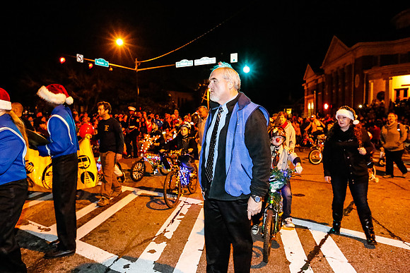 Athens Downtown Parade of Lights 2014