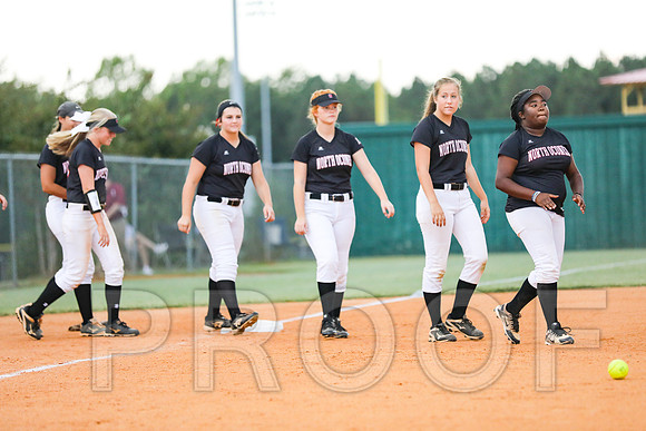 North Oconee Softball Senior Night
