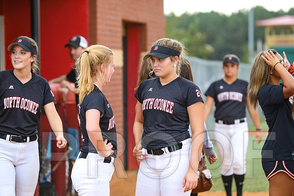 North Oconee Softball Senior Night