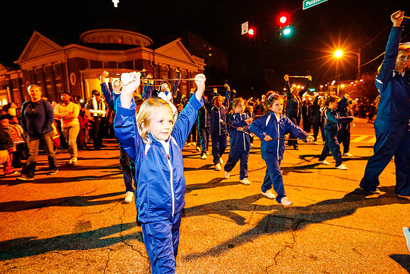 Athens Downtown Parade of Lights 2014