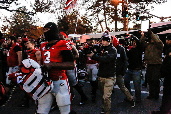Georgia vs Auburn 2014
