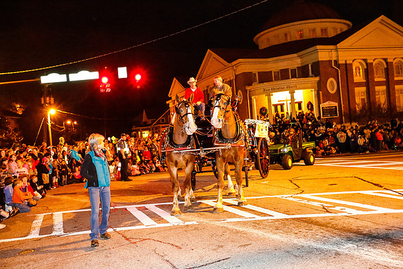 Athens Downtown Parade of Lights 2014