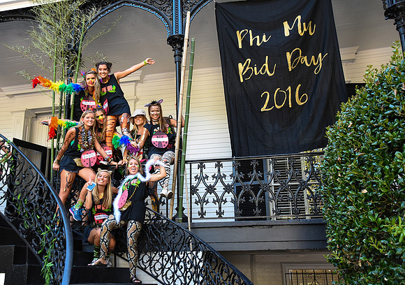 Phi Mu Bid Night 2016