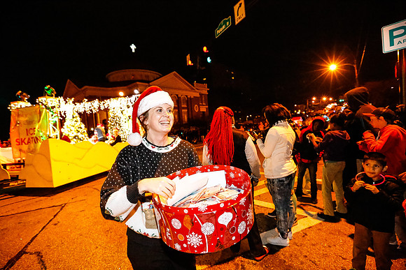 Athens Downtown Parade of Lights 2014