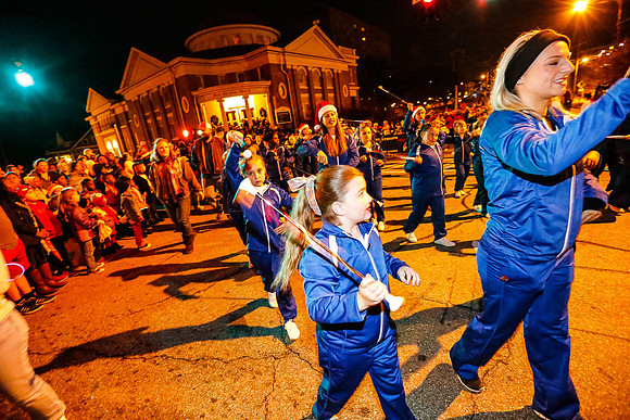 Athens Downtown Parade of Lights 2014