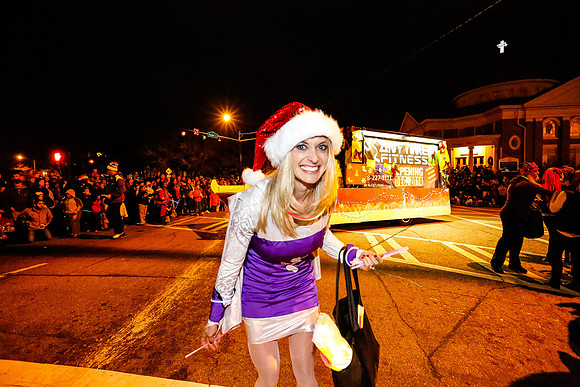 Athens Downtown Parade of Lights 2014