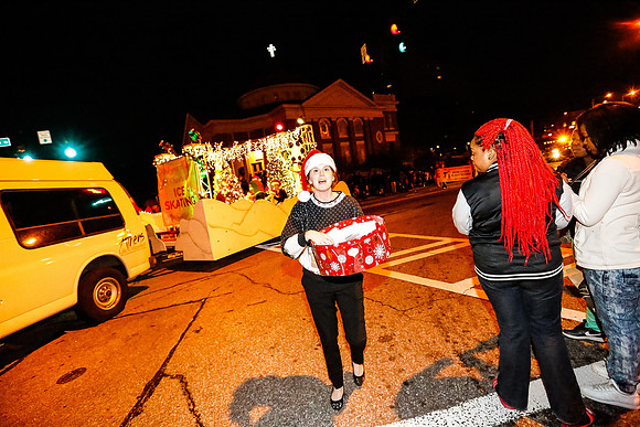 Athens Downtown Parade of Lights 2014