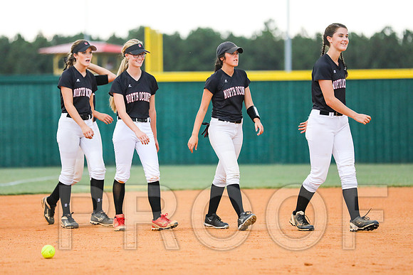 North Oconee Softball Senior Night