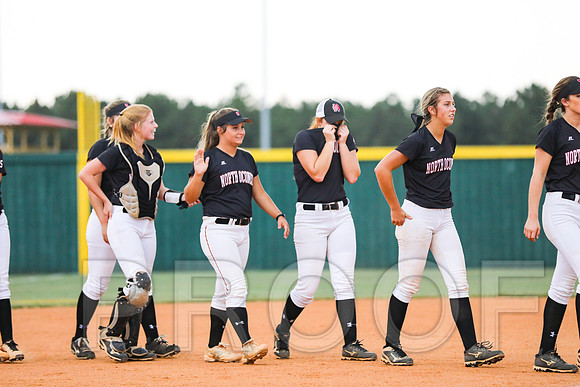 North Oconee Softball Senior Night