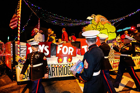 Athens Downtown Parade of Lights 2014