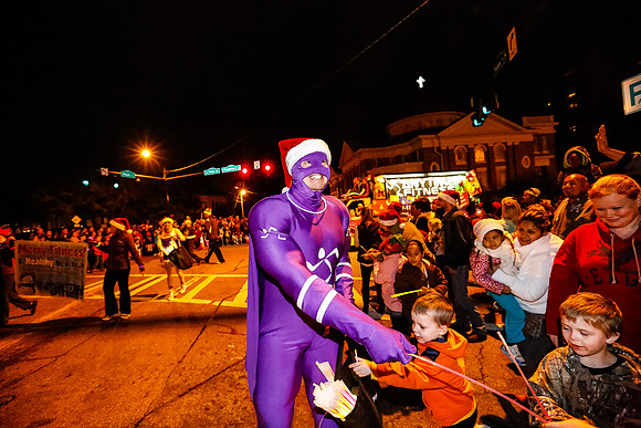 Athens Downtown Parade of Lights 2014