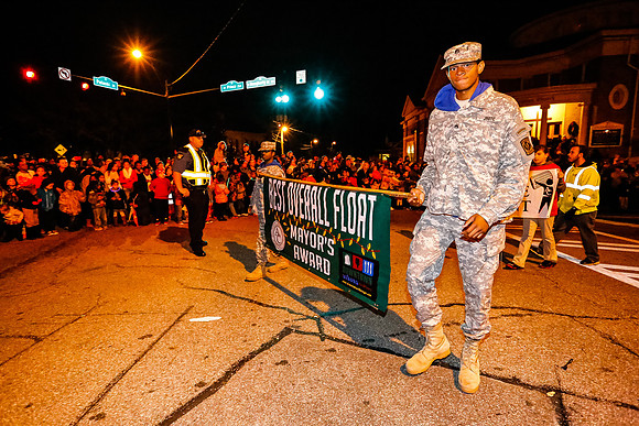 Athens Downtown Parade of Lights 2014