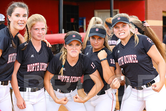 North Oconee Softball Senior Night