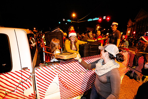 Athens Downtown Parade of Lights 2014