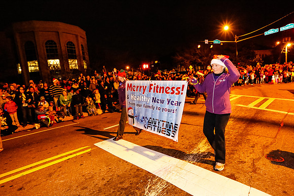 Athens Downtown Parade of Lights 2014