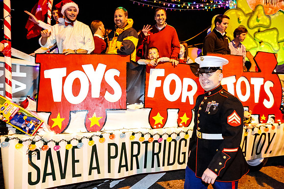 Athens Downtown Parade of Lights 2014