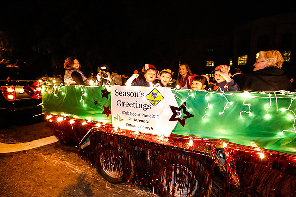Athens Downtown Parade of Lights 2014