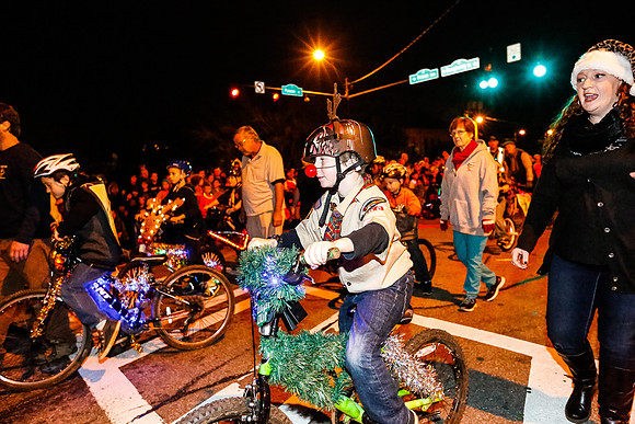 Athens Downtown Parade of Lights 2014