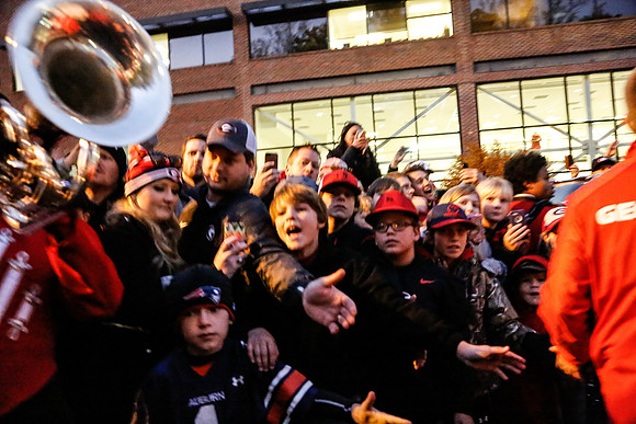 Georgia vs Auburn 2014