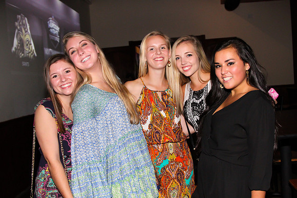Phi Mu and Chi Omega Tumble and Fall Date Night