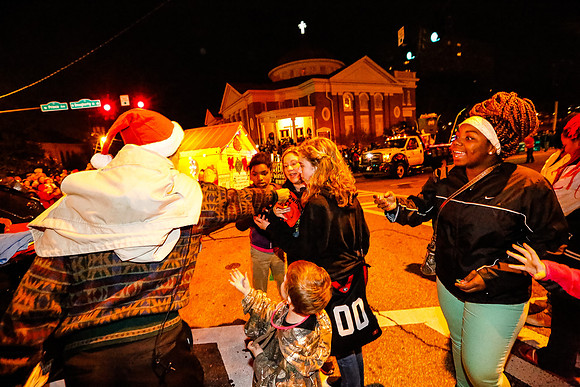 Athens Downtown Parade of Lights 2014