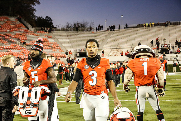 Georgia vs Auburn 2014