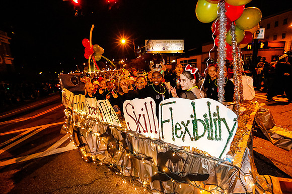 Athens Downtown Parade of Lights 2014