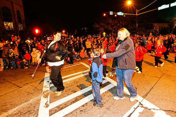 Athens Downtown Parade of Lights 2014