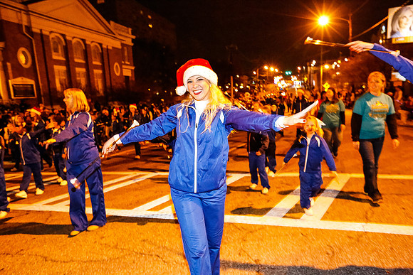 Athens Downtown Parade of Lights 2014