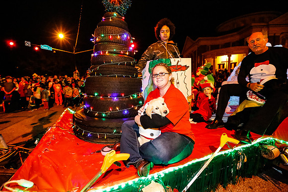 Athens Downtown Parade of Lights 2014