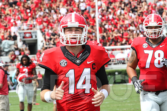 Georgia vs Tennessee Football 2014