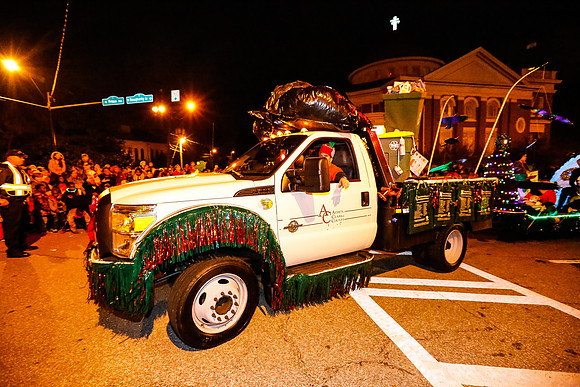 Athens Downtown Parade of Lights 2014