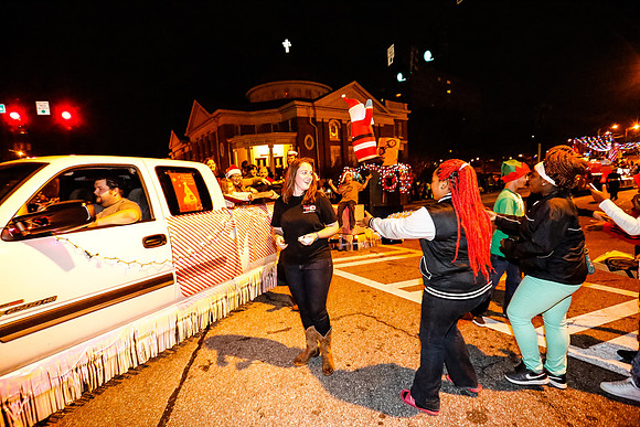 Athens Downtown Parade of Lights 2014