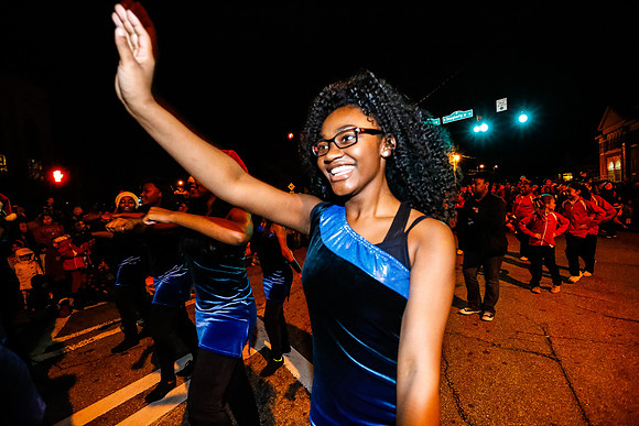 Athens Downtown Parade of Lights 2014