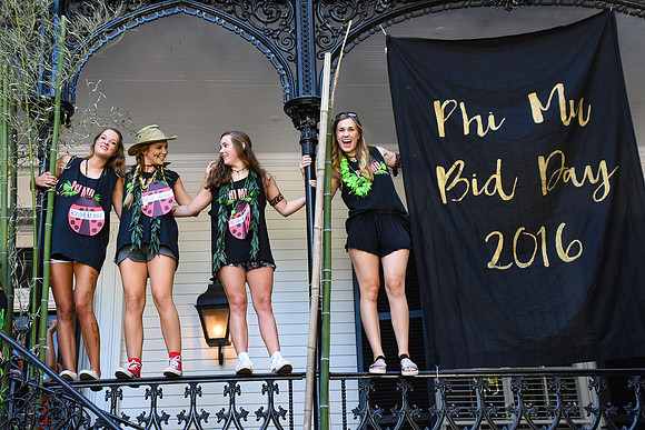 Phi Mu Bid Night 2016