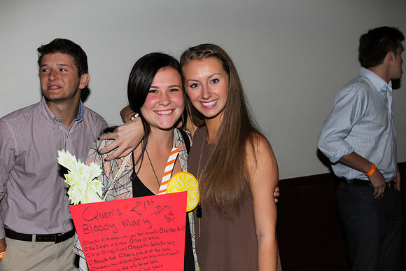 Phi Mu and Chi Omega Tumble and Fall Date Night