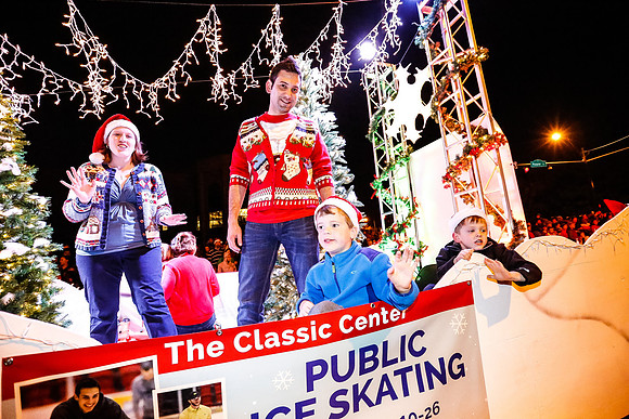 Athens Downtown Parade of Lights 2014