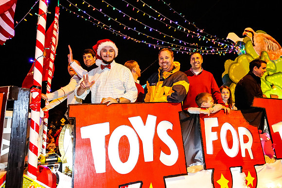 Athens Downtown Parade of Lights 2014