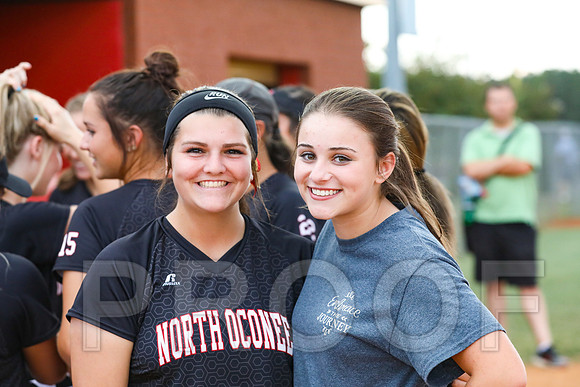 North Oconee Softball Senior Night