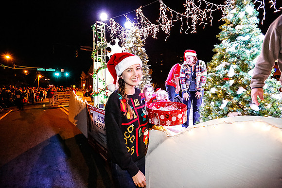 Athens Downtown Parade of Lights 2014