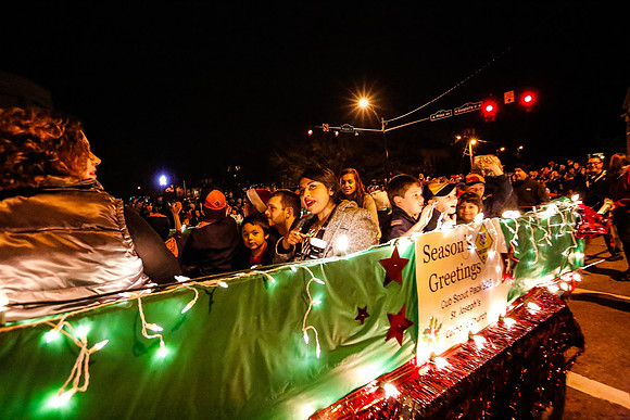 Athens Downtown Parade of Lights 2014