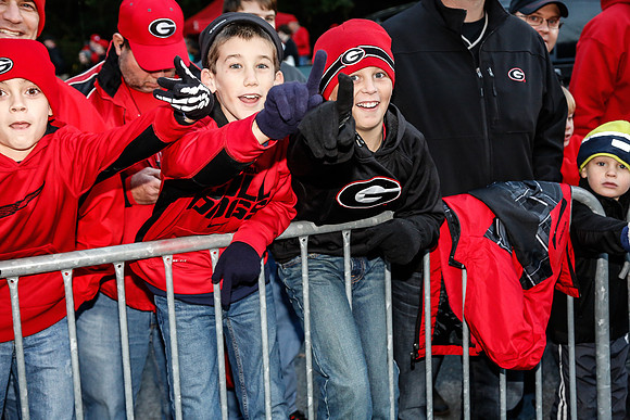 Georgia vs Auburn 2014